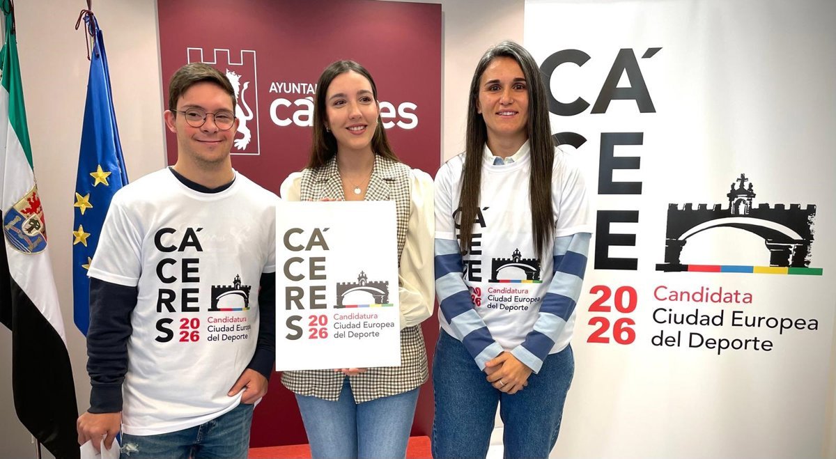 Cáceres será la Ciudad Europea del Deporte en 2026, destacando su legado y compromiso deportivo