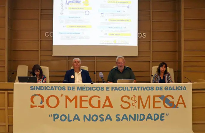 Sindicatos médicos de Galicia convocan huelga el 3 de octubre por una regulación propia