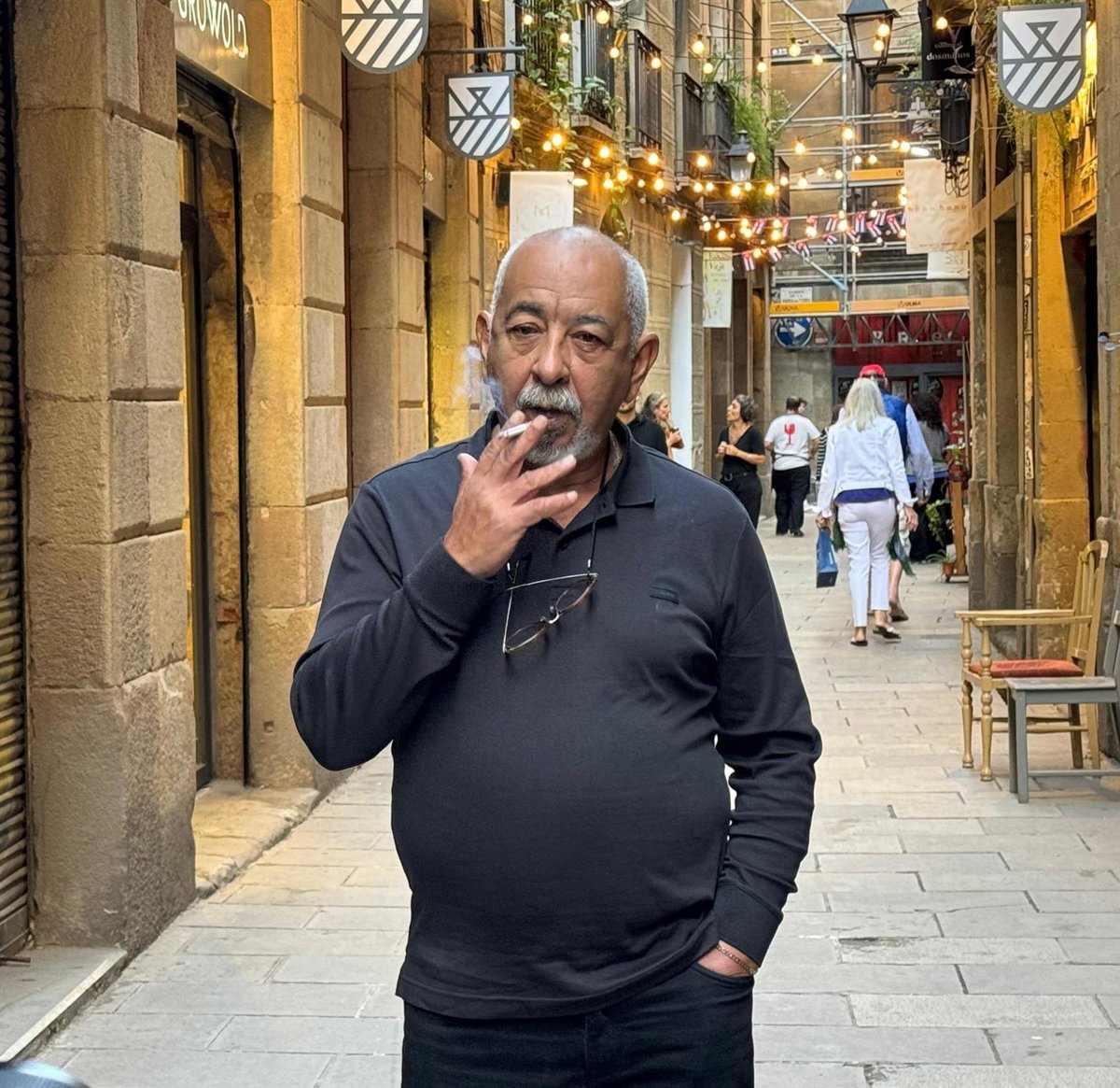 Leonardo Padura, Neige Sinno e Isaac Rosa presentan sus nuevos libros en Bidebarrieta, Bilbao.