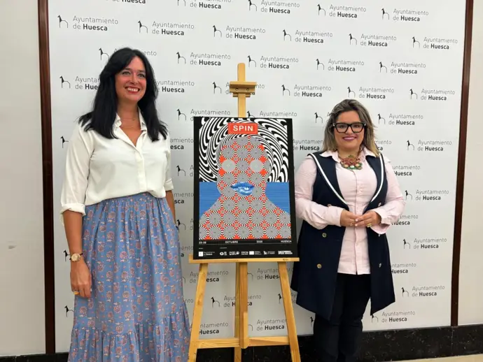 El Ayuntamiento de Huesca desvela el cartel del SPIN Festival 2025 y presenta sus novedades