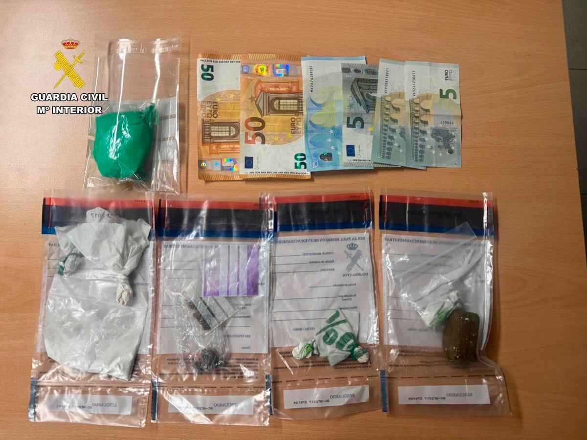 Detenido un vecino de Albelda en un taxi con 62 gramos de speed escondidos bajo el asiento