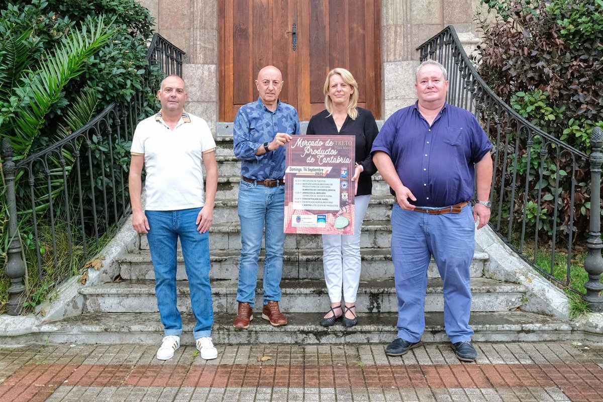 Veinticinco productores de Cantabria estarán en el Mercado Agroalimentario de Treto este domingo