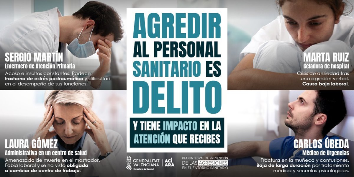Sanidad ajustará la Ley de Salud para establecer sanciones a quienes agredan al personal sanitario