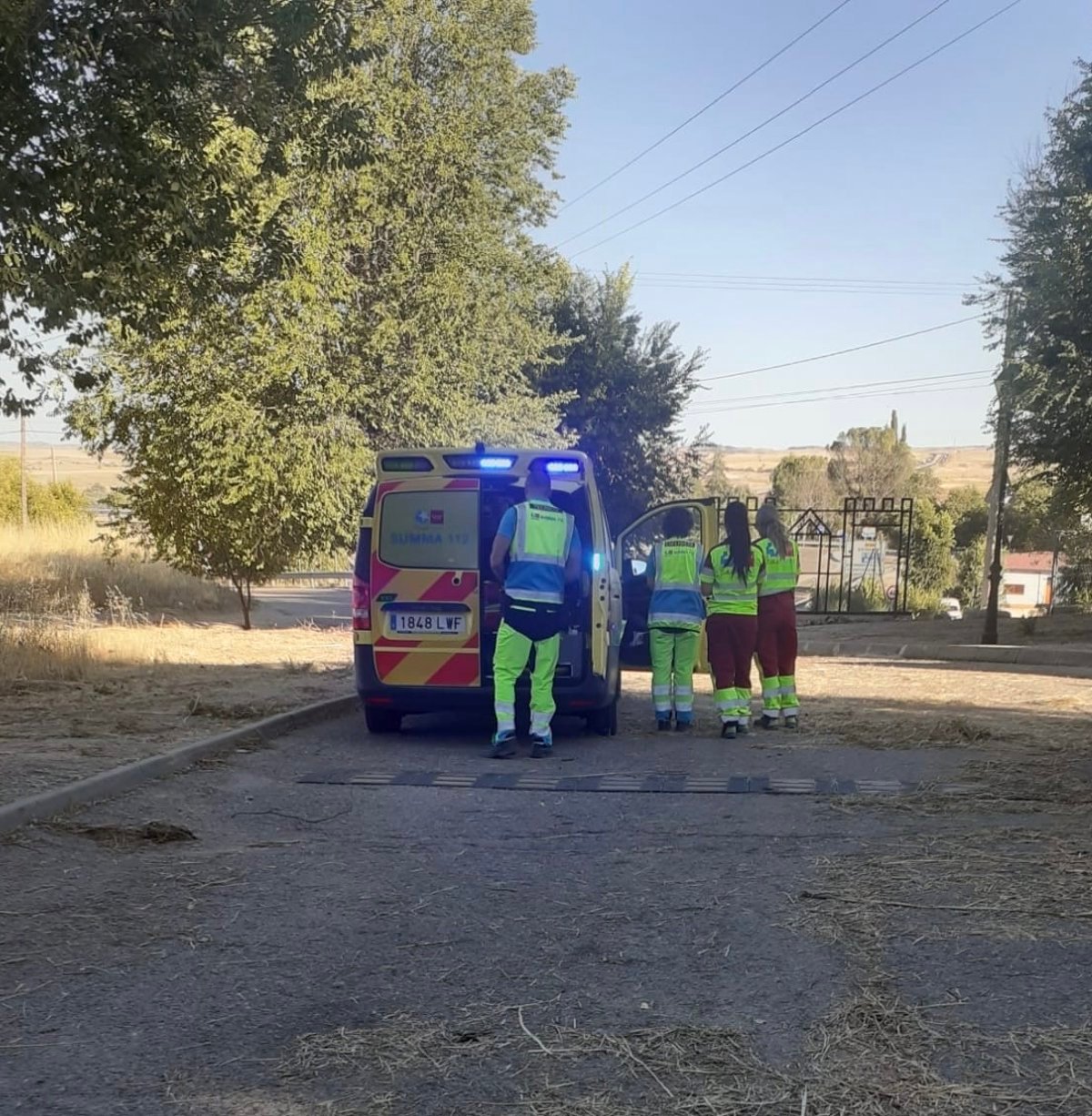 grave tras sufrir quemaduras en el 45% de su cuerpo por un accidente con un líquido inflamable