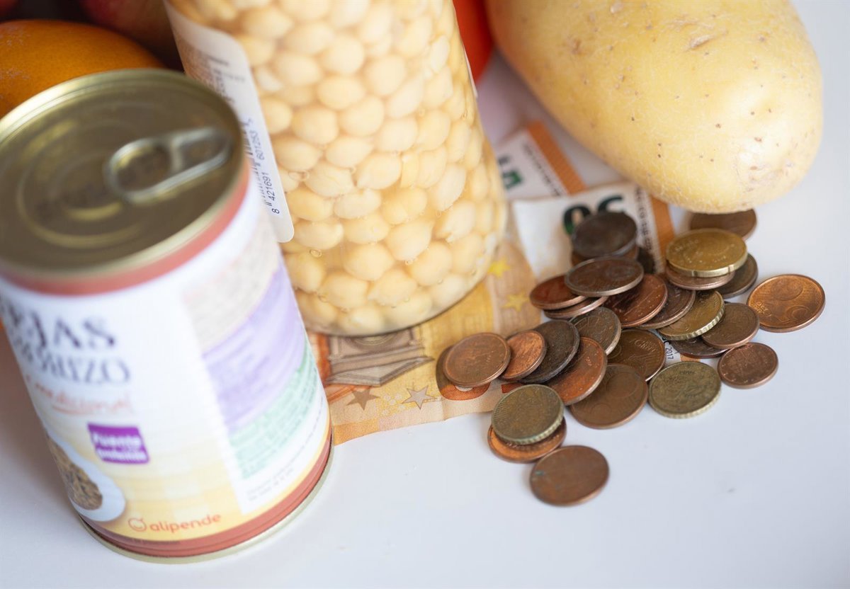 La inflación en Navarra desciende 0,3 puntos en agosto, situándose la tasa interanual en el 2,5%