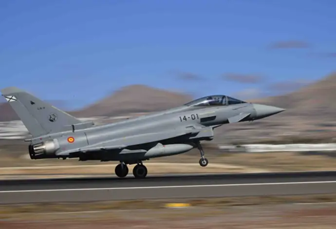 España aporta tres cazas, un radar y un A400 a la misión ‘Centinela Oriental’ contra Rusia
