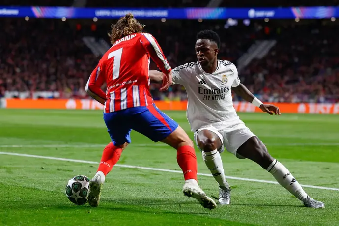 Vinícius y Griezmann brillan en un derbi que busca reafirmar su talento y legado en el fútbol