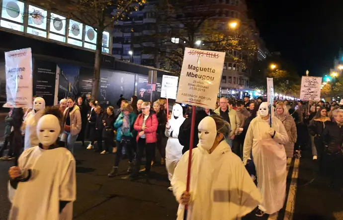 Agredidas 3.900 mujeres en Euskadi hasta agosto, un 1,8% más que en 2023
