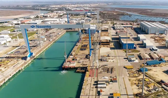 El comité de empresa de Navantia en Puerto Real celebra el nuevo contrato de los BAM y espera una