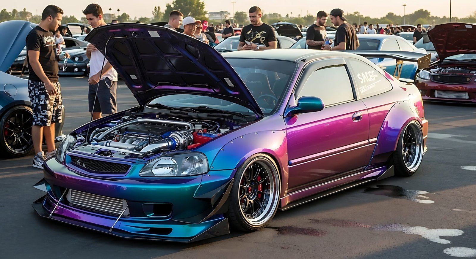 Coches personalizados y estilo urbano: así vive la escena del tuning en Düsseldorf