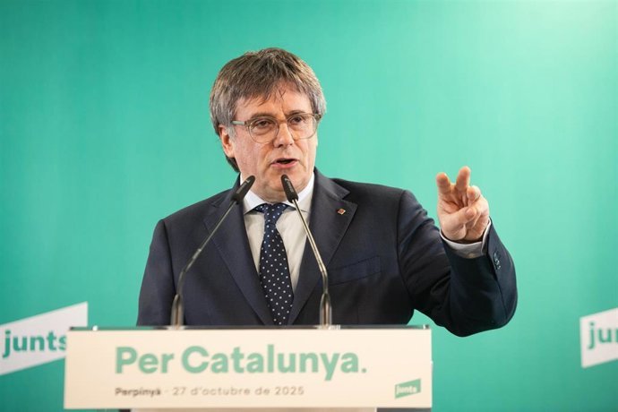 Puigdemont solicita al TC la suspensión de su orden de detención tras las conclusiones del