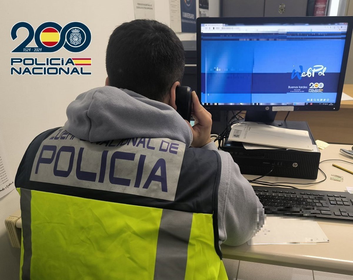 Detenido en Ronda por tener pornografía infantil en Internet tras una alerta de EE. UU.