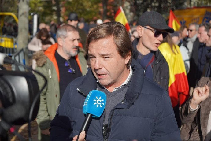 PP-A participa en la concentración de Madrid para exigir un cambio ante la corrupción del