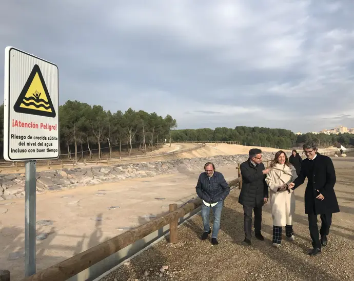 Finaliza la construcción del canal perimetral del Barranco de la Muerte en Zaragoza con una