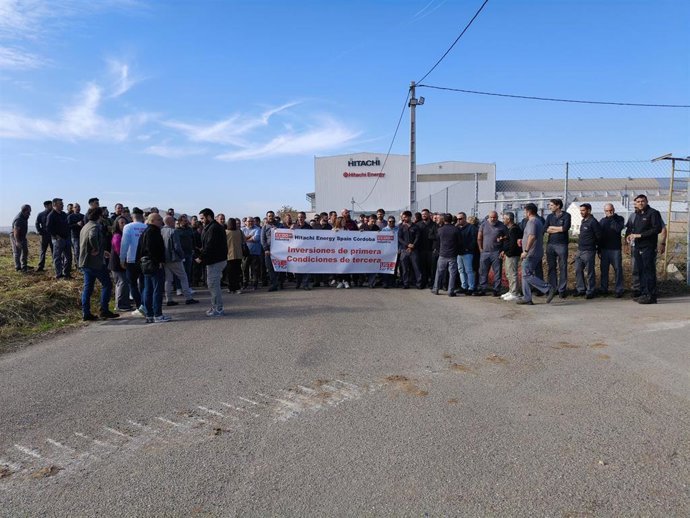 La plantilla de Hitachi en Córdoba suspende la huelga del 11 como «gesto de buena voluntad