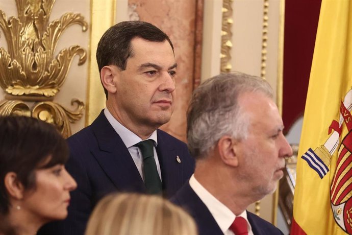 Moreno destaca el valor de la convivencia pacífica de la Transición en el Día de la Constitución