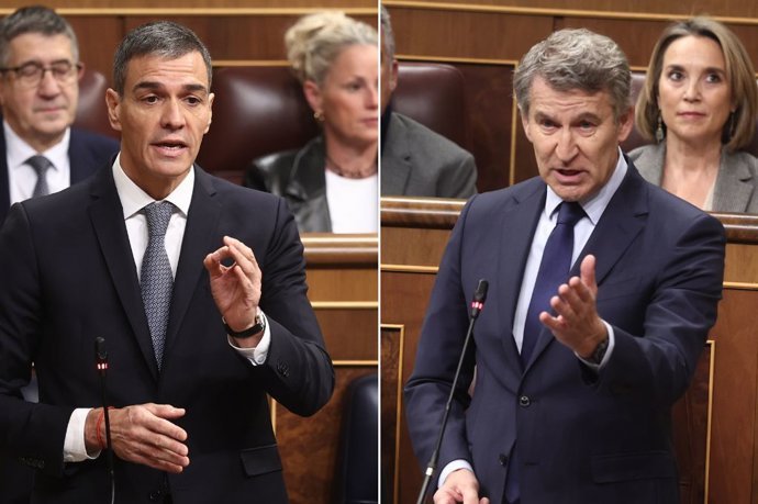 Feijóo critica a Sánchez por el ‘caso Salazar’ mientras el presidente destaca su apoyo a las