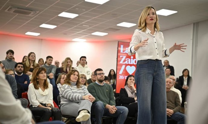 Alegría presenta su candidatura a la presidencia del Gobierno de Aragón: «Cuento con todos para