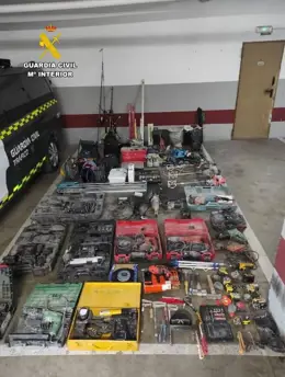 Detienen a un hombre por realizar diez robos con fuerza en obras en construcción en Fraga, Huesca