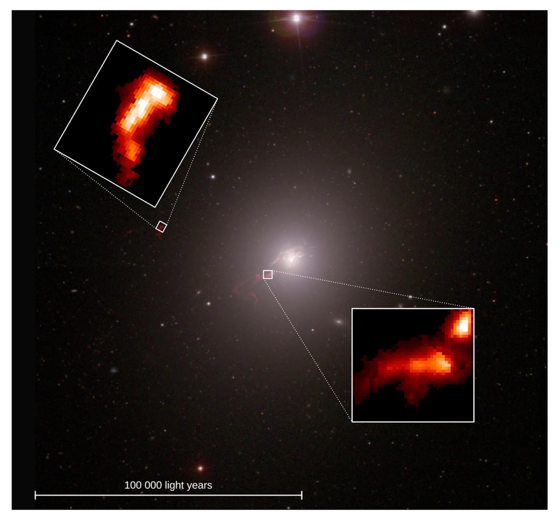 El Gran Telescopio de Canarias observa cómo el agujero negro de M87 moldea sus estructuras El Gran Telescopio de Canarias observa cómo el agujero negro de M87 moldea sus estructuras