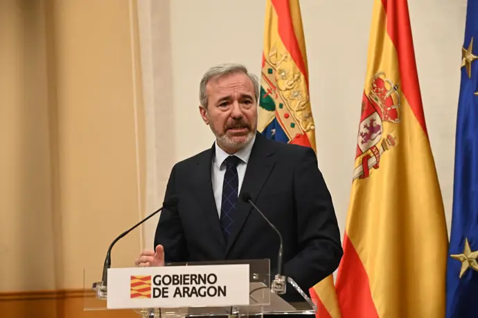 Azcón espera el fin de la dictadura de Maduro y la llegada de libertad y democracia a Venezuela