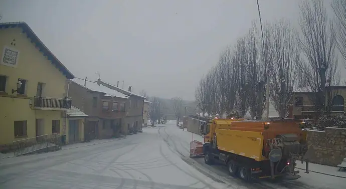 Las carreteras de Teruel se encuentran en buen estado tras la borrasca Francis.
