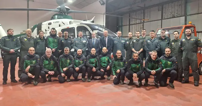 El delegado del Gobierno en Aragón destaca la habilidad y dedicación de la Guardia Civil de
