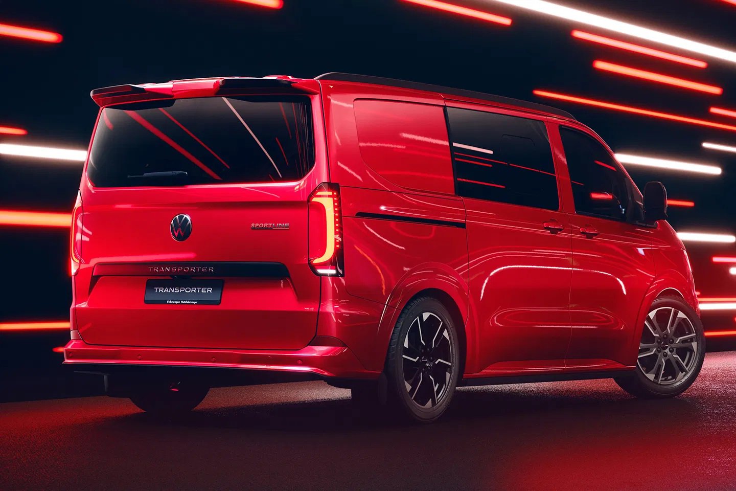 VW T7 Transporter Sportline: el van deportivo con el espíritu del GTI