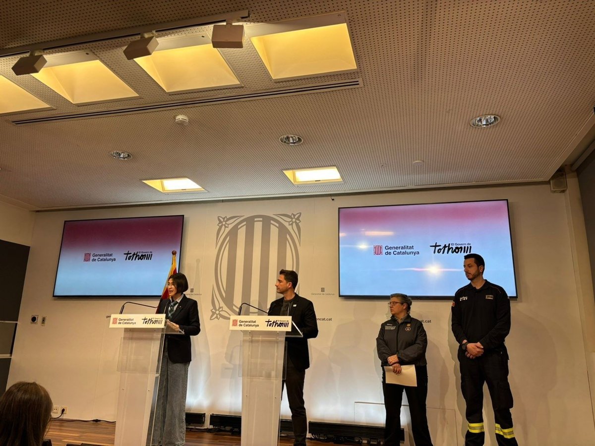 Cataluña interrumpe clases y atención sanitaria no urgente por intensos vientos en la región