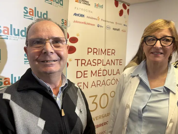 La sanidad aragonesa conmemora 30 años del primer trasplante alogénico de médula con 1.500