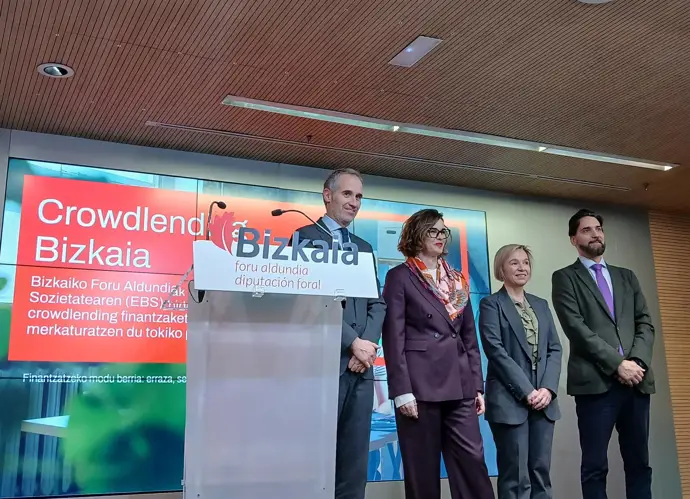 Bizkaia inicia un sistema público para financiar préstamos a empresas del territorio