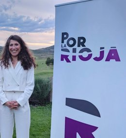 Archivo - La secretaria general de Por La Rioja, Sonsoles Soriano