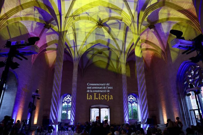 Acto de conmemoraci&oacute;n del sexto centenario de la construcci&oacute;n de la Lonja de Palma