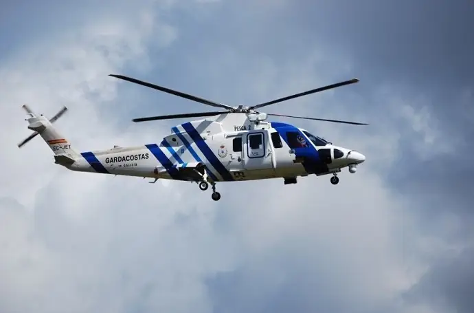 Trabajador es evacuado en helicóptero tras sufrir un accidente con una motosierra en las islas