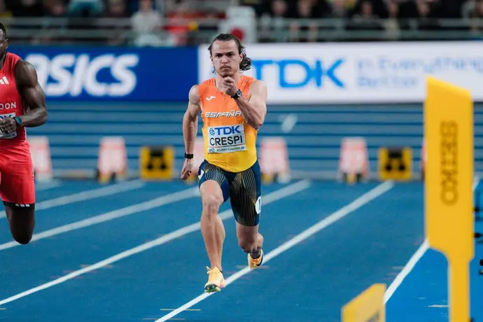 Crespí finaliza en el décimo lugar en los 60 metros del Mundial de atletismo en pista cubierta