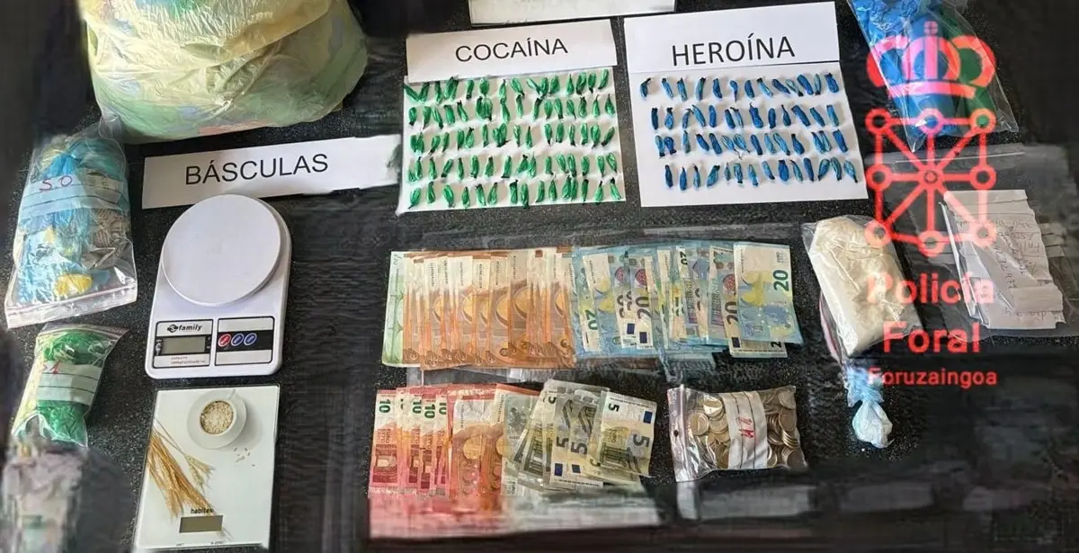 Detenidos en Peralta una mujer de 80 años y un hombre de 64 por tráfico de drogas