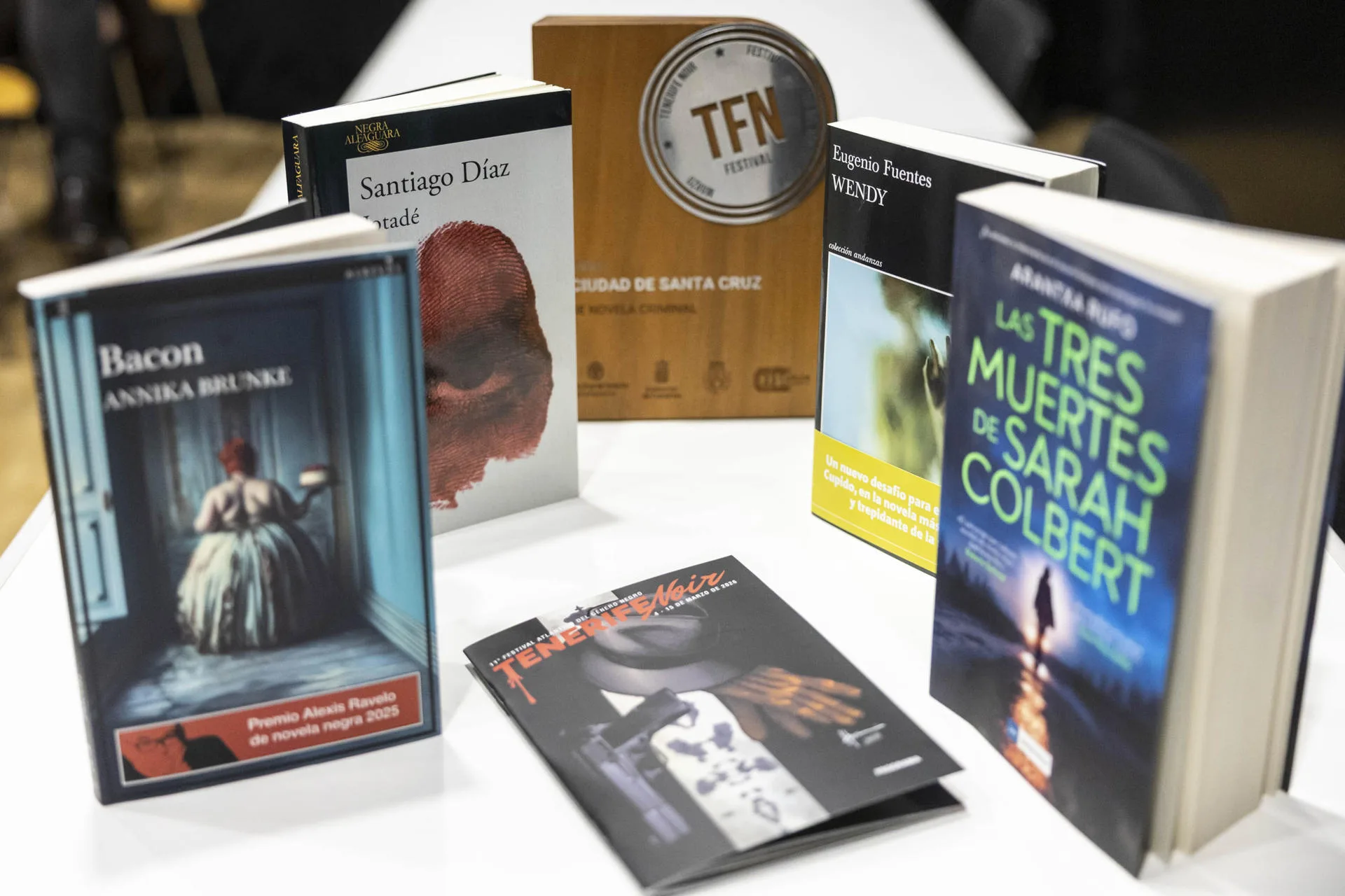 Cuatro novelas nominadas al Premio Ciudad de Santa Cruz de Novela Negra Criminal 2026