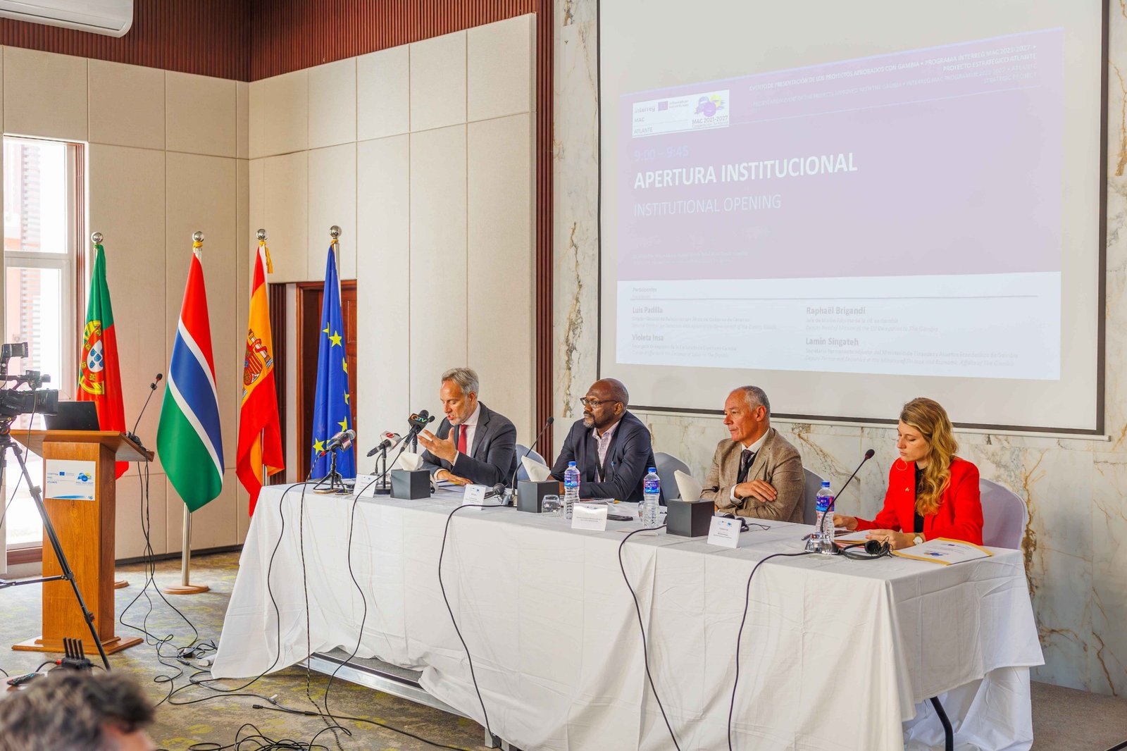 Canarias expone en Gambia los proyectos INTERREG y refuerza la cooperación internacional