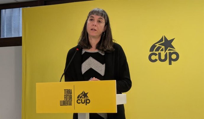 La portavoz de la CUP, Su Moreno