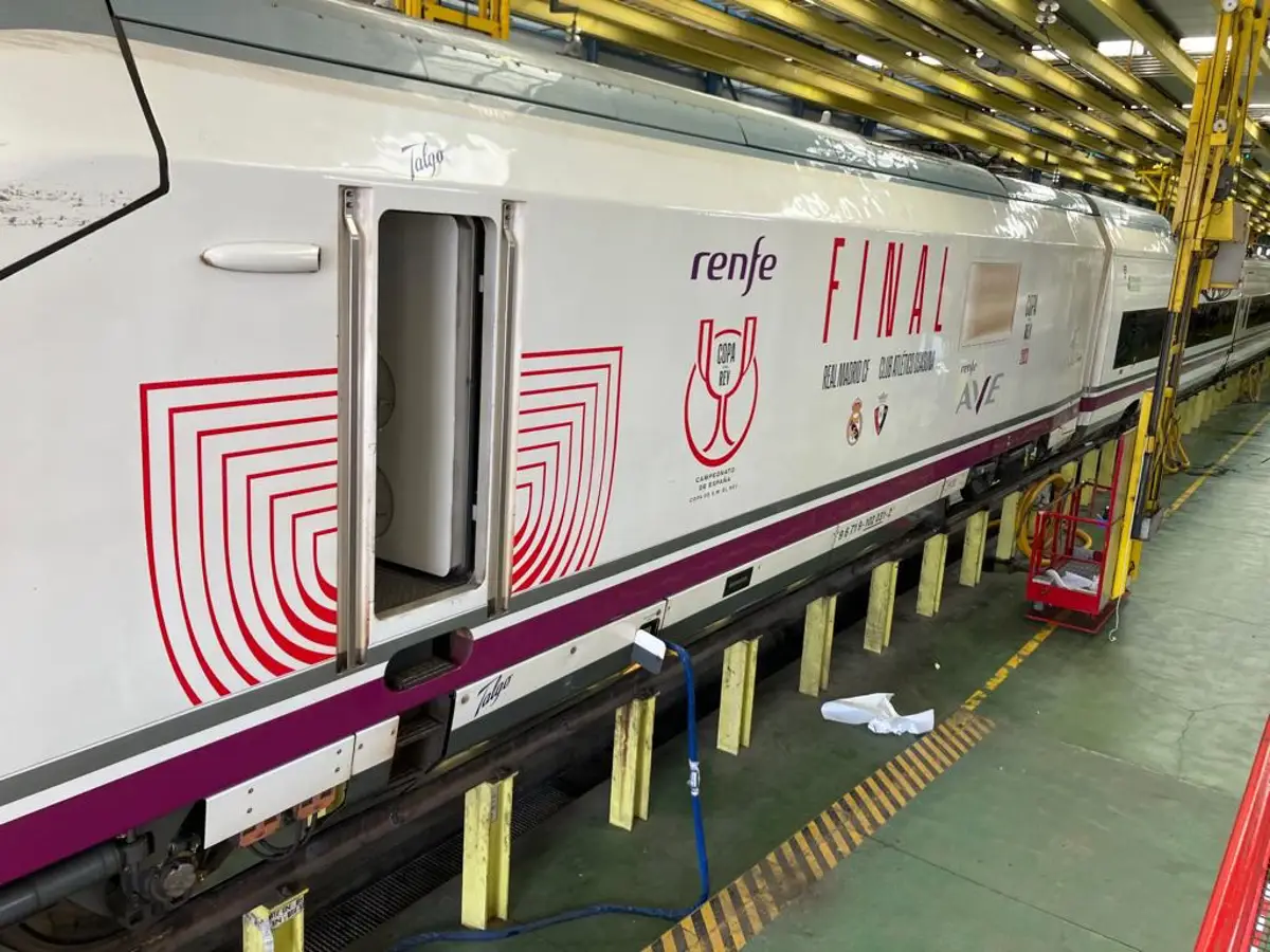 Renfe habilita 3.000 billetes en trenes especiales de Madrid y San Sebastián para la final de Copa