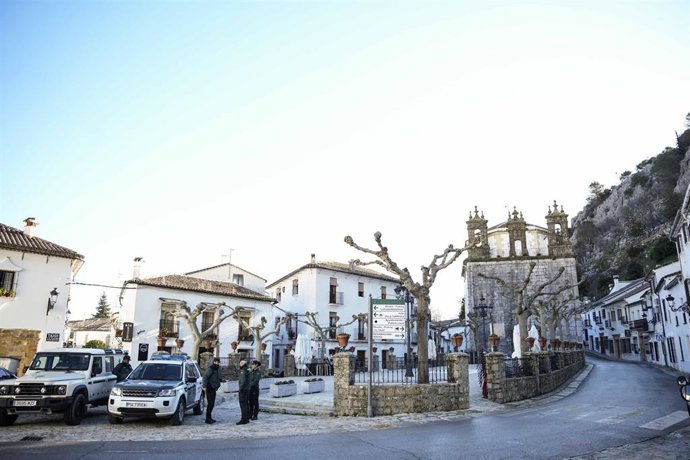 Archivo - Imagen de archivo de graves inundaciones por el paso de borrascas en Grazalema (C&aacute;diz).