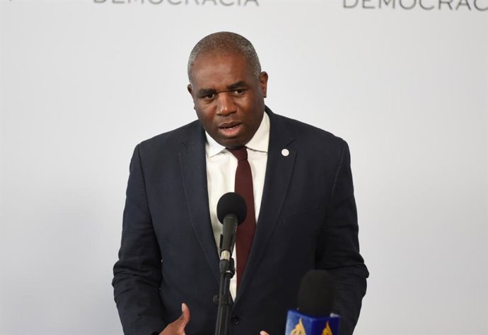 El vice primer ministro del Reino Unido, David Lammy
