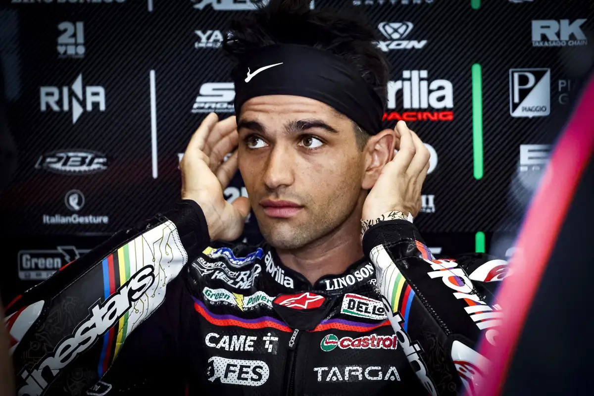 En este momento, considero a Aprilia como parte de mi familia