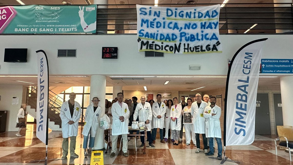 La tercera huelga médica empieza "con fuerza": alto seguimiento y 2.830 actos paralizados