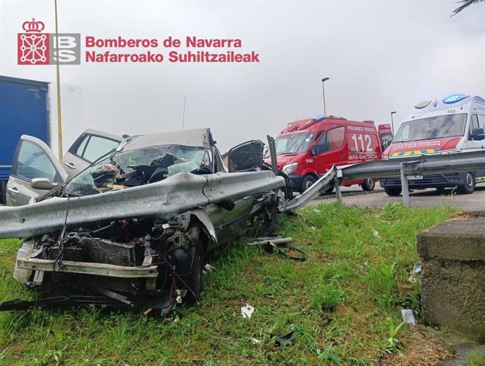Imagen del accidente.