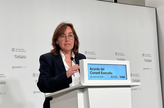 La consellera de Territorio, Vivienda y Transici&oacute;n Ecol&oacute;gica y portavoz de la Generalitat, S&iacute;lvia Paneque