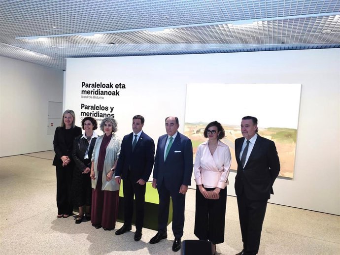 Inauguraci&oacute;n en Bilbao de la exposici&oacute;n 'Paralelos y meridianos. Colecci&oacute;n Iberdrola'